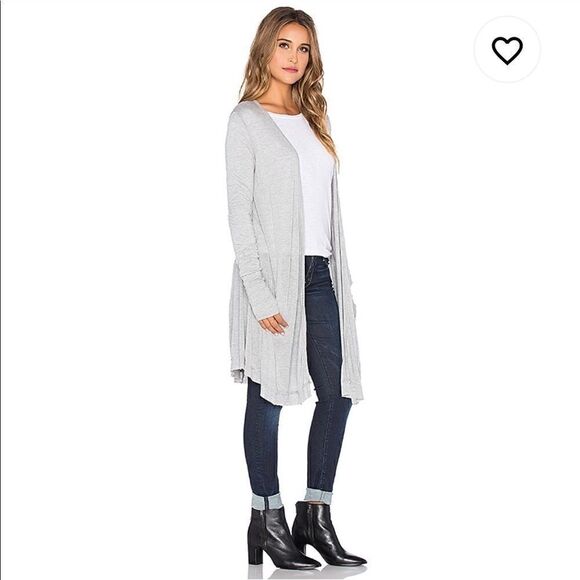 LAMade Mixed Up Cardigan Arc Grey NWT - Picture 9 of 12